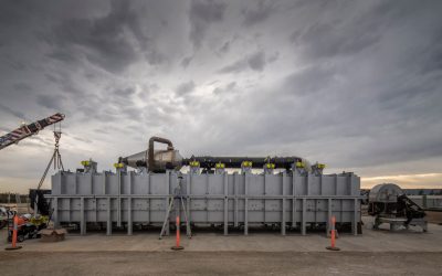 GAS-TESS arrives at SA Water Wastewater Treatment Plant