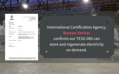 TESS-IND commissioning results verified by Bureau Veritas